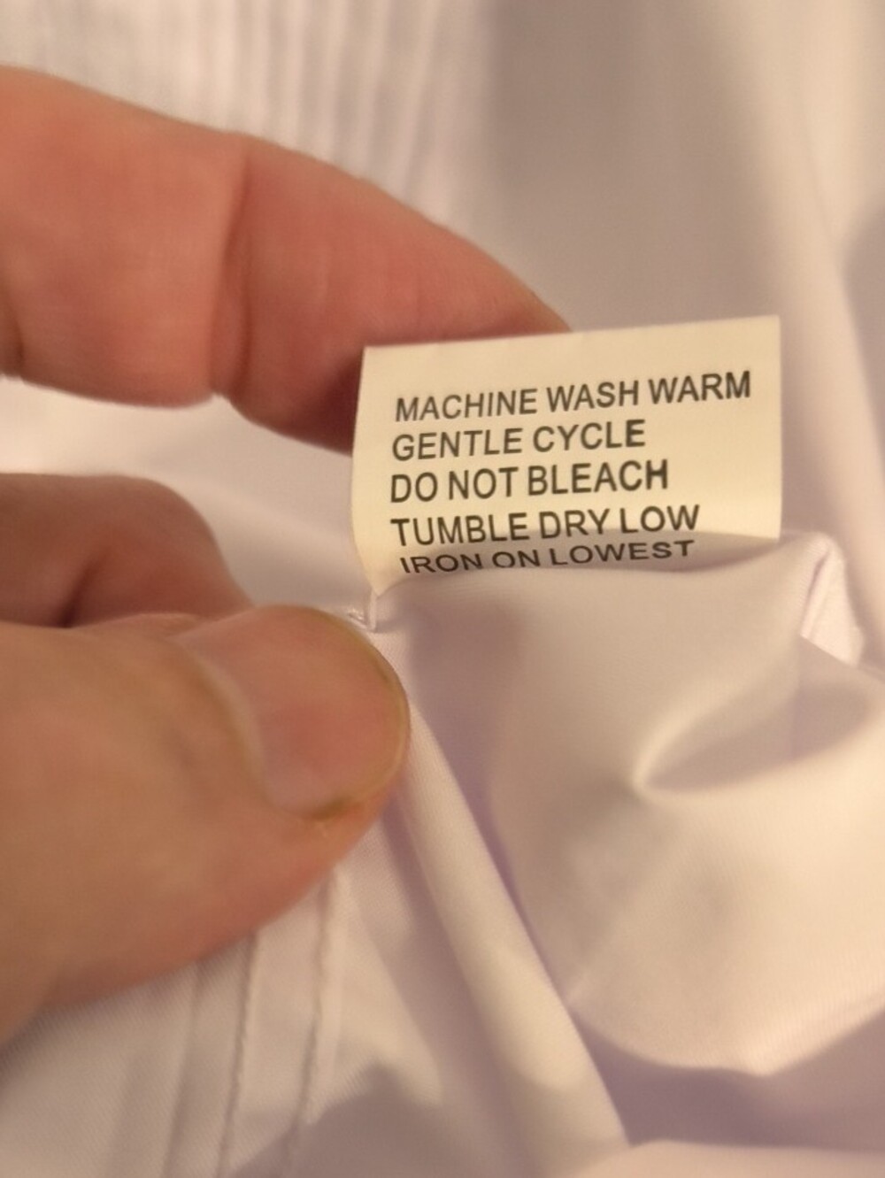 Tuxedo White Pleated Dress Shirt for Men XL 17/17 1/2 - Picture 6 of 8